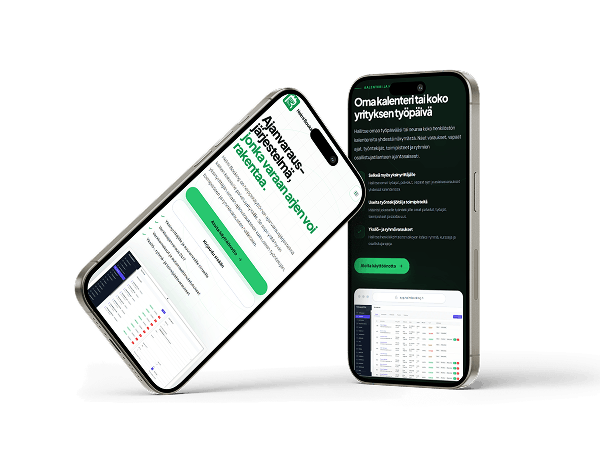 Helmi Booking ajanvarausjärjestelmä